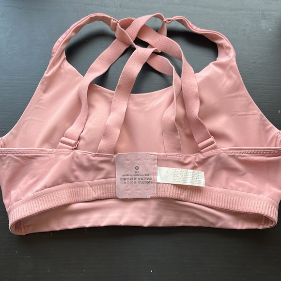 Lululemon Energy Bra *High Support, pink, 36D - Picture 5 of 6